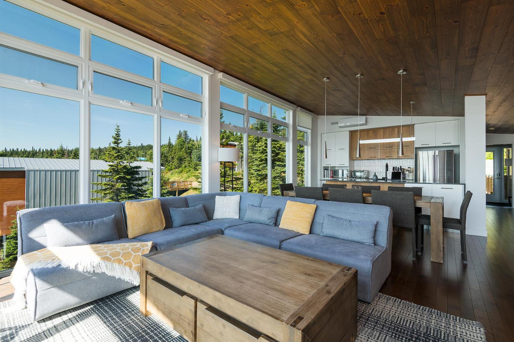 Les Chalets Du Massif De Charlevoix 프티트-리비에르-생-프랑수아 외부 사진