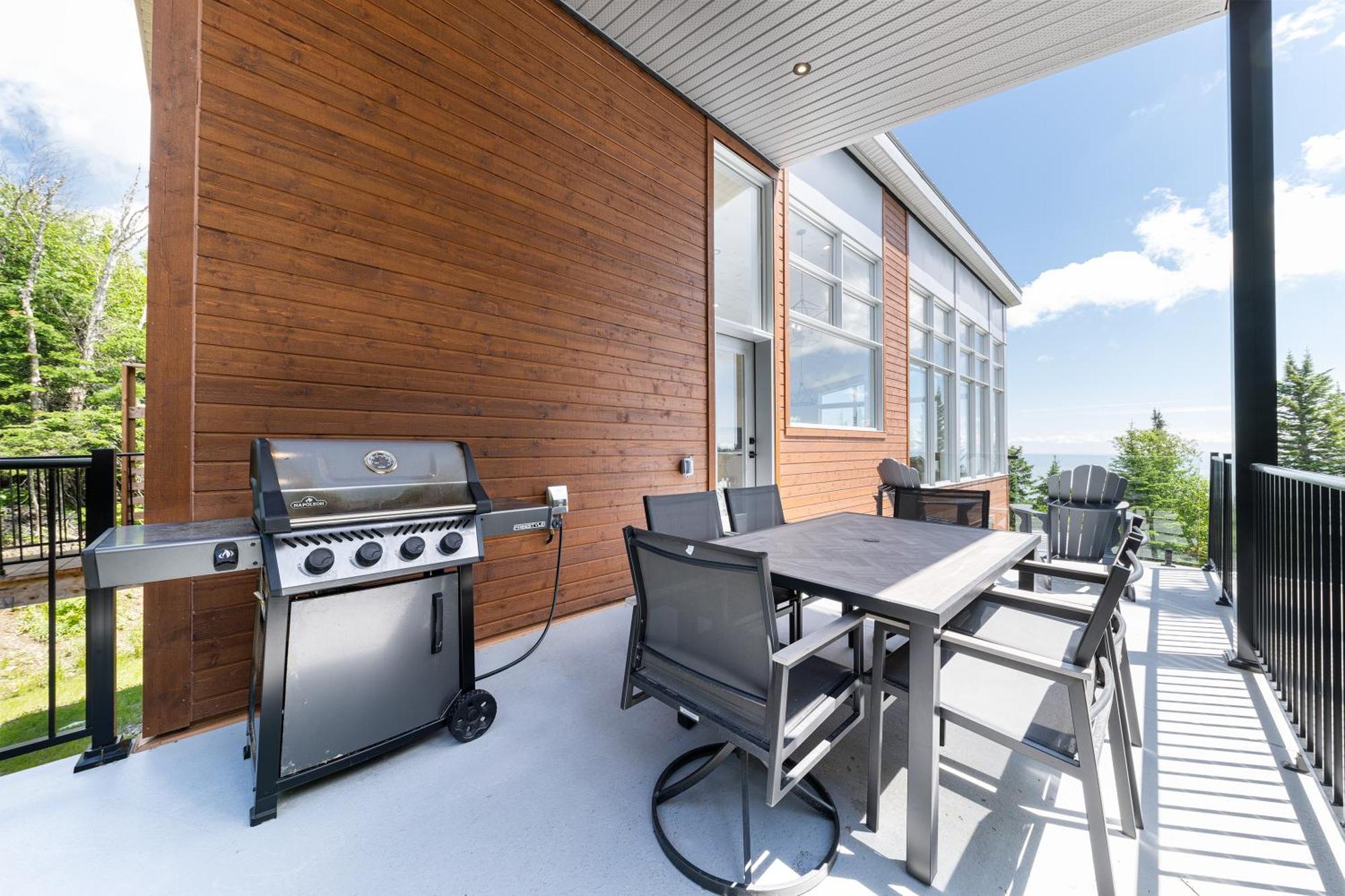 Les Chalets Du Massif De Charlevoix 프티트-리비에르-생-프랑수아 객실 사진