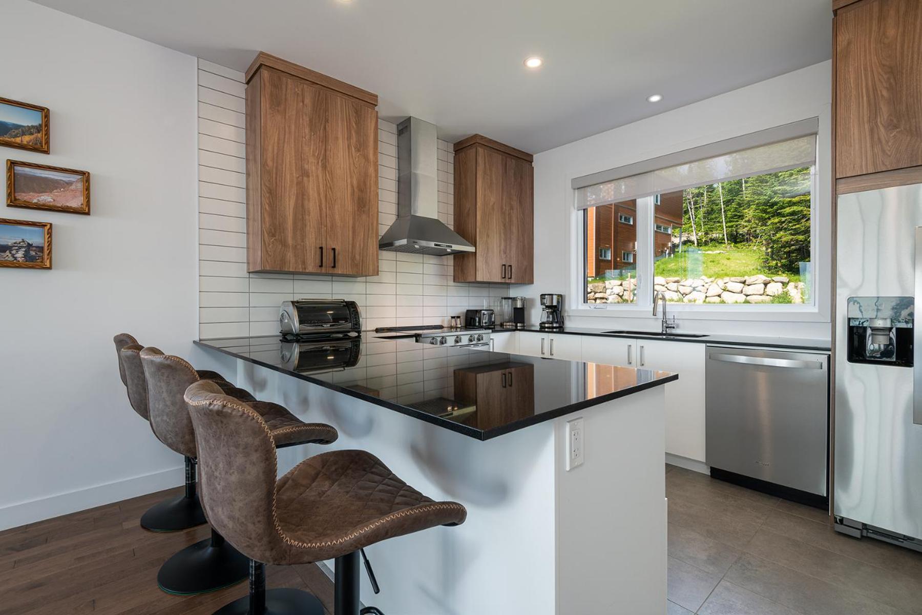 Les Chalets Du Massif De Charlevoix 프티트-리비에르-생-프랑수아 객실 사진