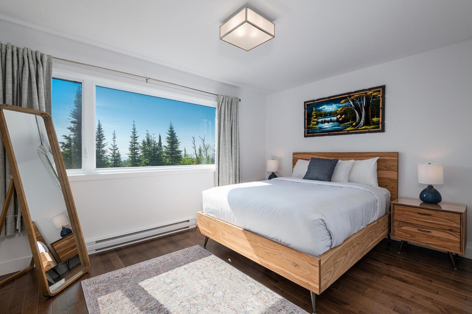 Les Chalets Du Massif De Charlevoix 프티트-리비에르-생-프랑수아 객실 사진