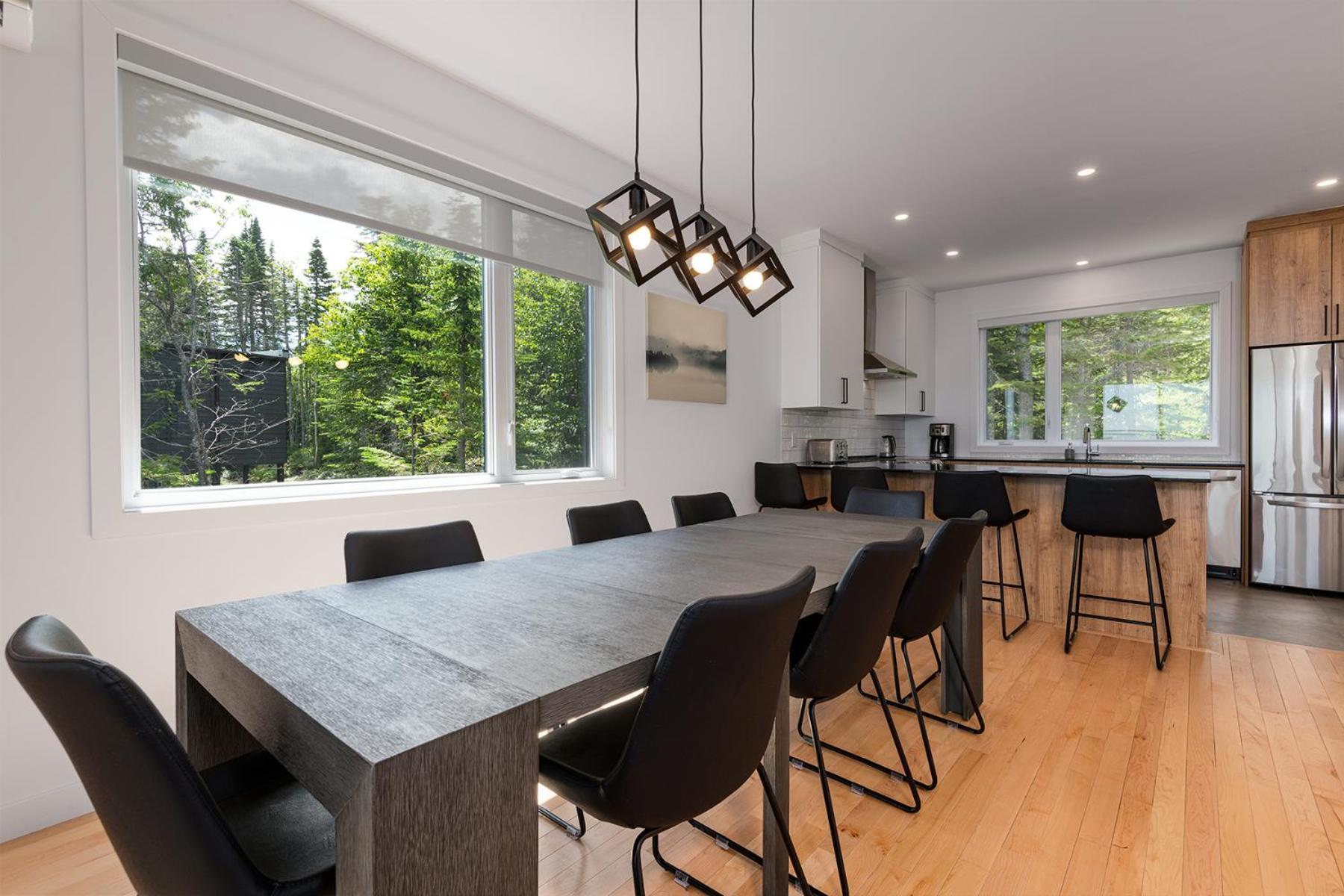 Les Chalets Du Massif De Charlevoix 프티트-리비에르-생-프랑수아 객실 사진