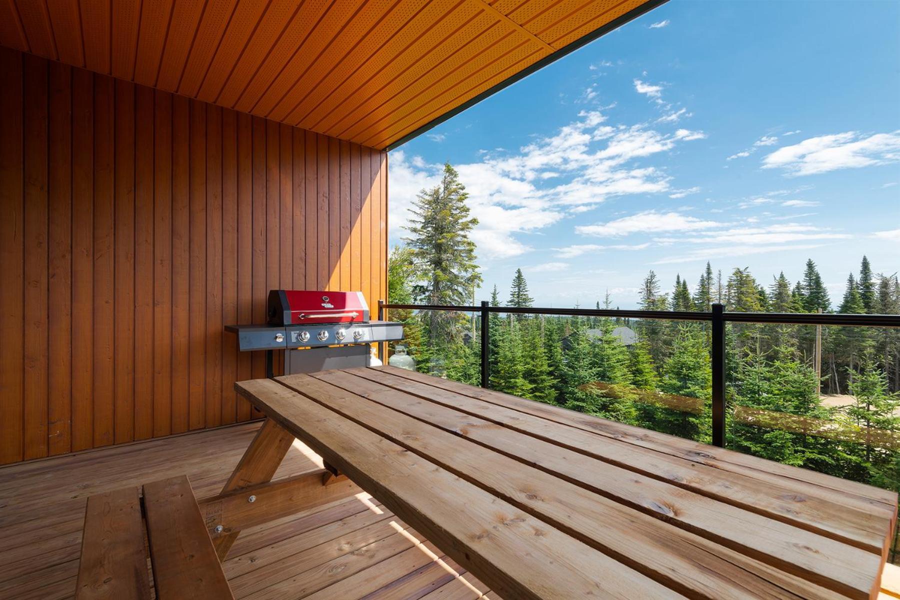 Les Chalets Du Massif De Charlevoix 프티트-리비에르-생-프랑수아 객실 사진