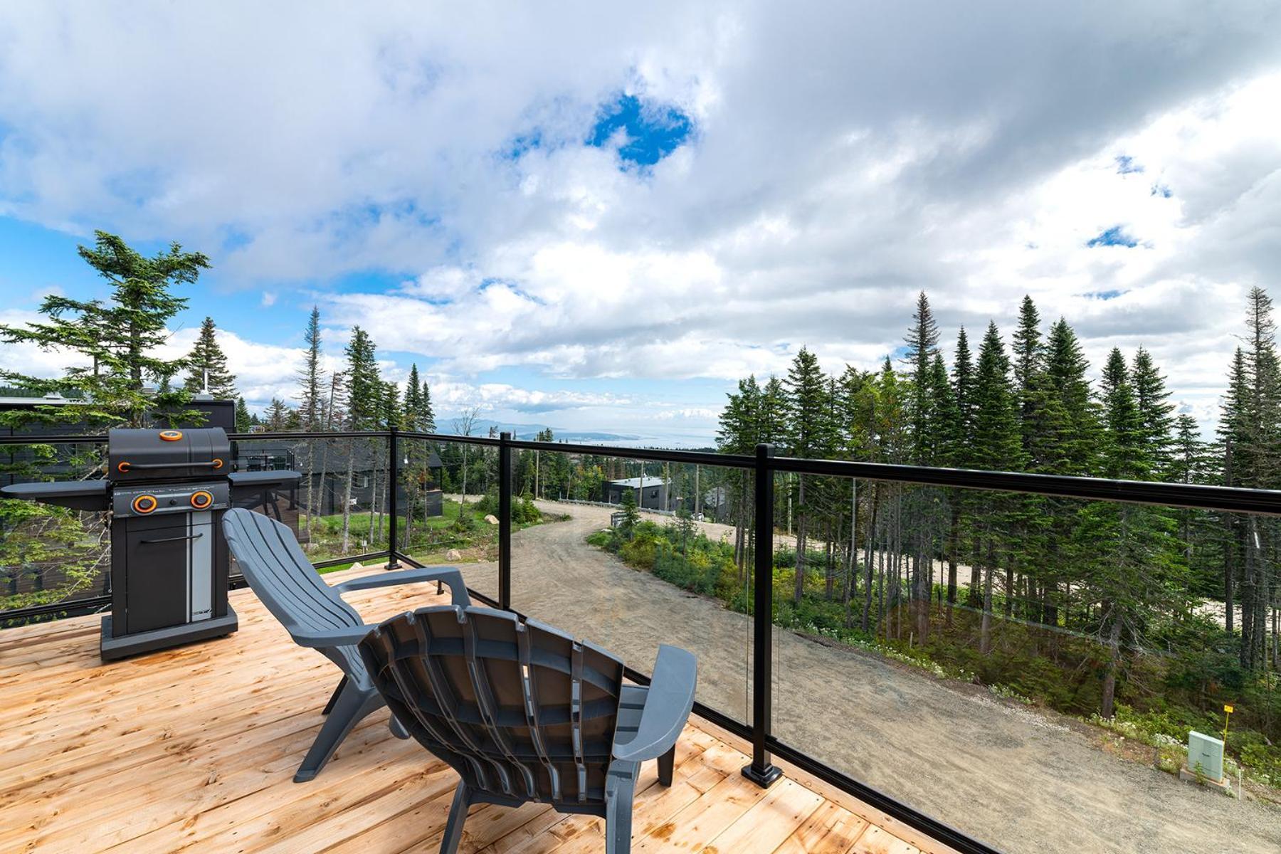Les Chalets Du Massif De Charlevoix 프티트-리비에르-생-프랑수아 객실 사진