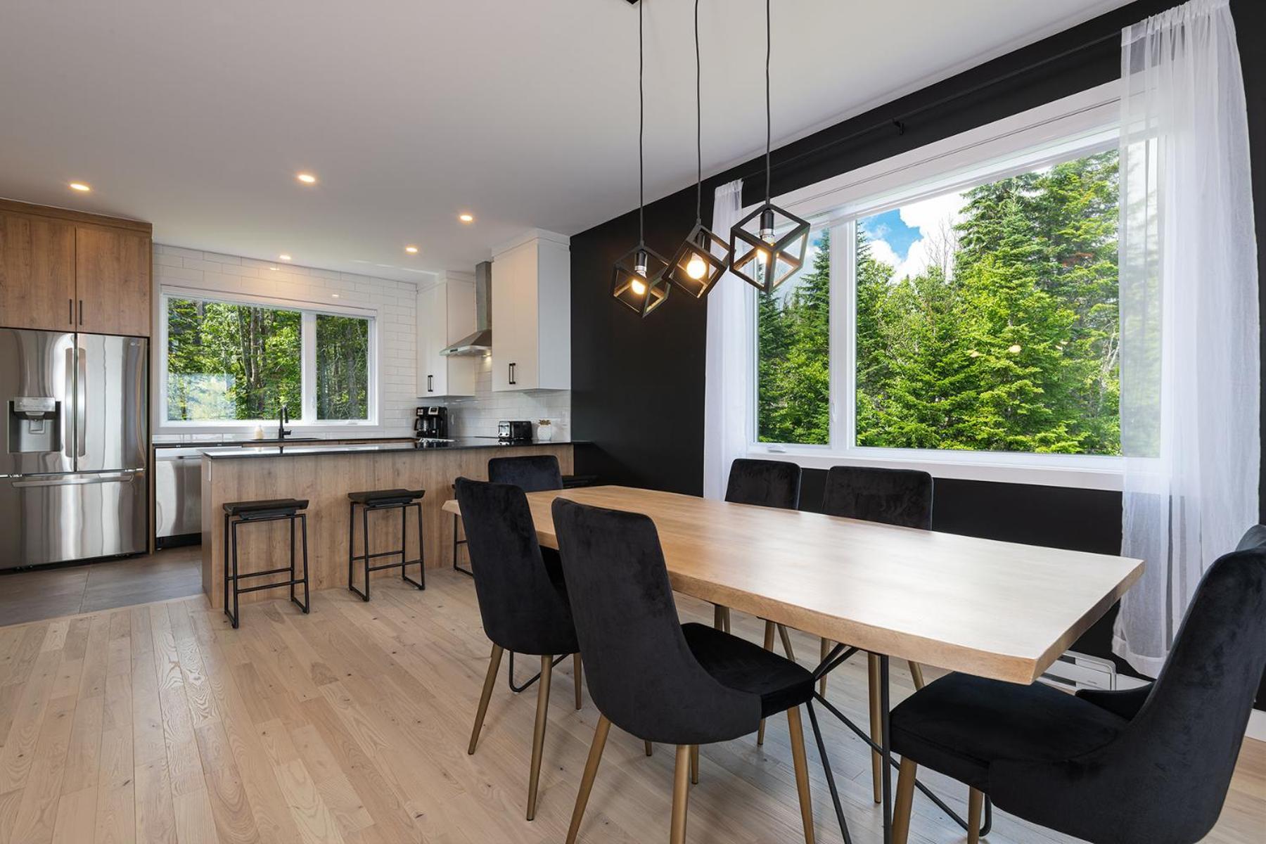 Les Chalets Du Massif De Charlevoix 프티트-리비에르-생-프랑수아 객실 사진