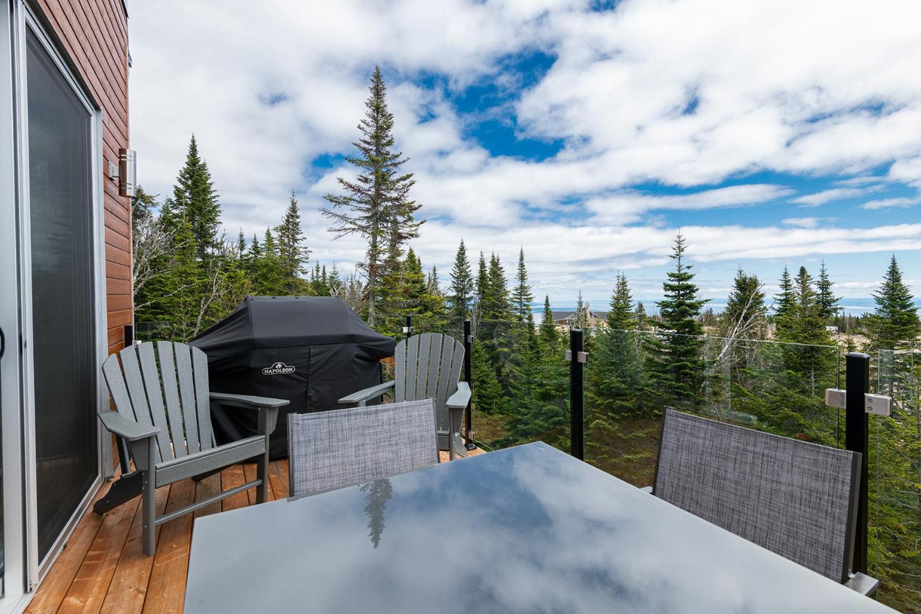 Les Chalets Du Massif De Charlevoix 프티트-리비에르-생-프랑수아 객실 사진