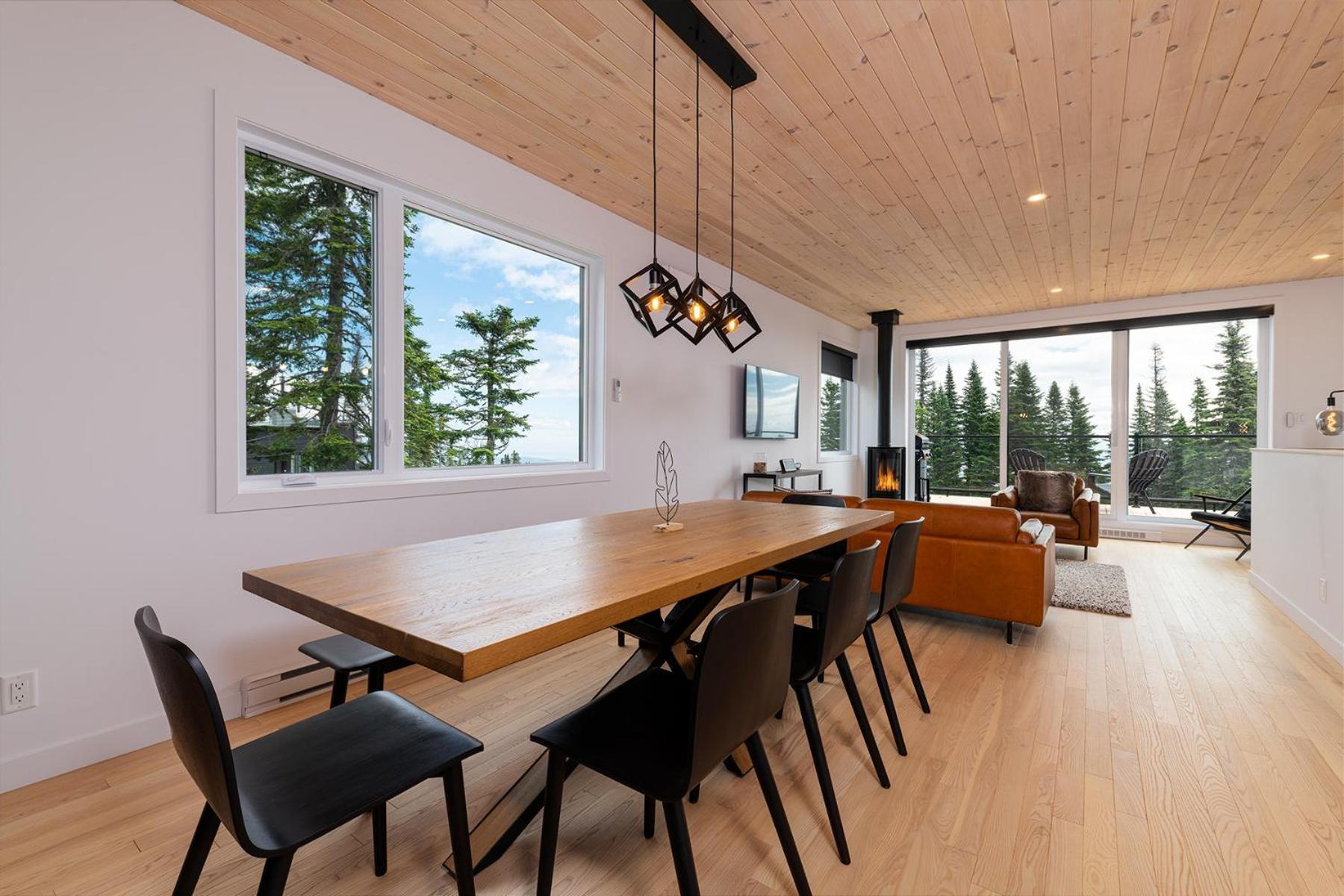 Les Chalets Du Massif De Charlevoix 프티트-리비에르-생-프랑수아 객실 사진