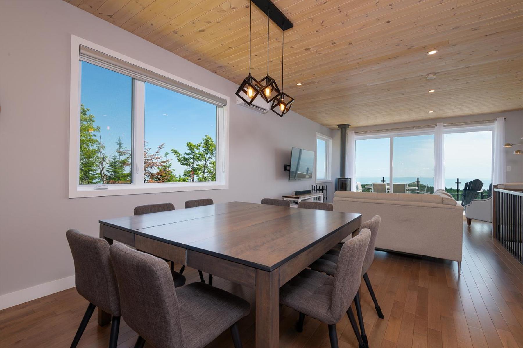 Les Chalets Du Massif De Charlevoix 프티트-리비에르-생-프랑수아 객실 사진