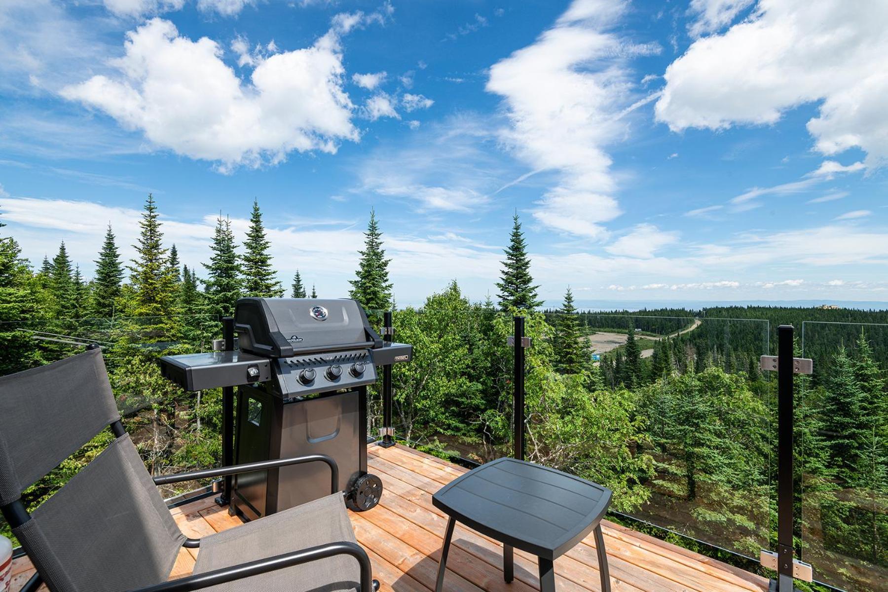 Les Chalets Du Massif De Charlevoix 프티트-리비에르-생-프랑수아 객실 사진